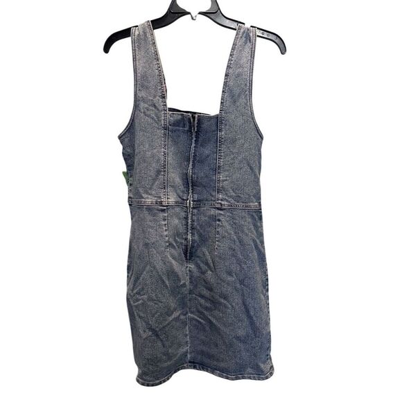 Tinseltown XL Blue Denim Jumpsuit Dress NWT - Picture 6 of 13
